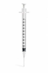 10 x Micro-Fine+ U-100 Syringe & Needle — 1ml, 30G x 8mm