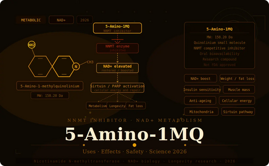 5-Amino-1MQ: Mechanism, Benefits, Dosage & Stacking Guide 2026