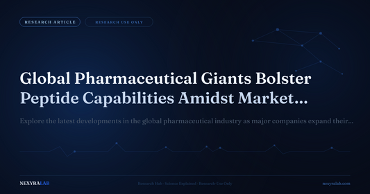 Global Pharmaceutical Giants Bolster Peptide Capabilities Amidst Market Expansion
