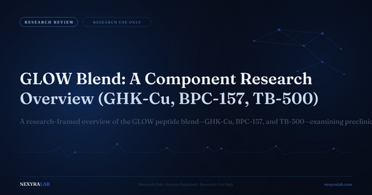 GLOW Blend: A Component Research Overview (GHK-Cu, BPC-157, TB-500)
