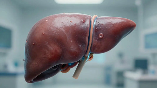 HIV patient's liver health improvement with Tesamorelin treatment.