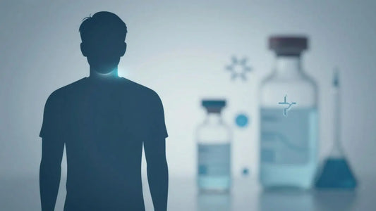 Male vitality and medical science intertwined.