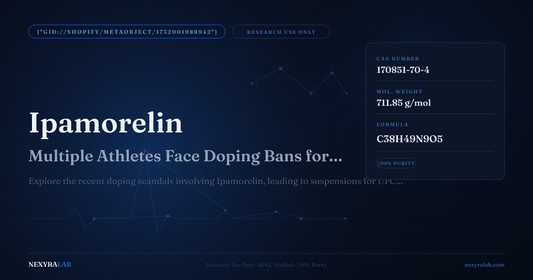 Multiple Athletes Face Doping Bans for Ipamorelin Use