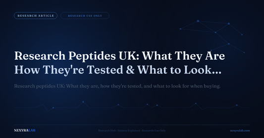 Research Peptides UK: What They Are How They're Tested & What to Look For