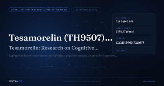 Tesamorelin: Research on Cognitive Function and Endocrine Effects