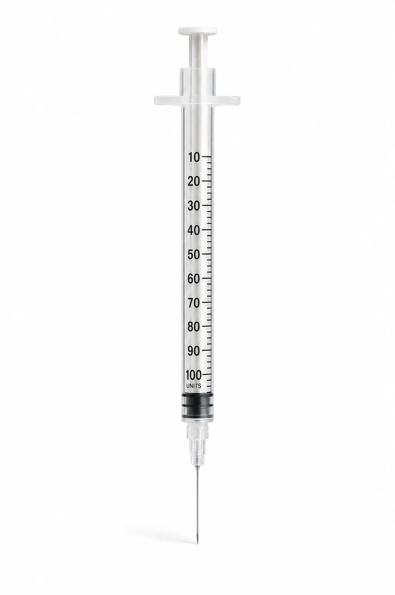 10 x Micro-Fine+ U-100 Syringe & Needle — 1ml, 30G x 8mm