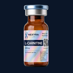 L-Carnitine 500mg — Nexyra Lab research vial